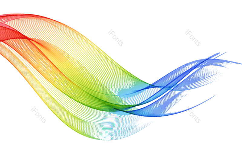 光效图片,丝带元素,动感科技PNG,飘带免抠素材